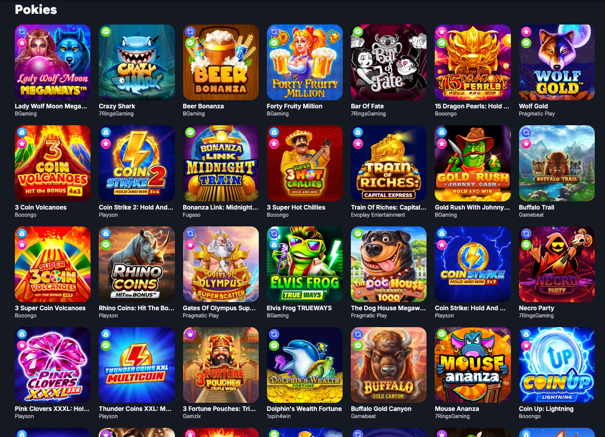 ozzybet pokies